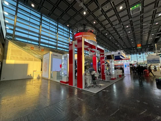 arab health exhibition stand builder for clinical & imaging product displays